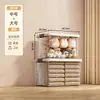 Caja de Almacenamiento para el Hogar de Gran Capacidad Extra Grande para Snacks Juguetes Organizador Ropa Libros Artículos Varios Caja de Almacenamiento Transparente