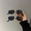 Gafas de sol irregulares de doble haz 2025 nuevas, forma cóncava, gafas para tomar fotos, para hombres y mujeres guapos y atractivos, gafas cómodas