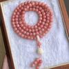 Polvo natural lenguaje de las flores sueño 108 diseño bodhi Wen pulsera de juego cuentas para hombres y mujeres pulsera rosario al por mayor
