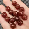 Cuentas de ágata roja de 12 mm, cuentas sueltas de jade, cuentas redondas de calcedonia roja, pulsera, collar, accesorios de joyería, cuentas hechas a mano