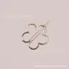 Pinza para el Cabello de Rana Metálica de Moda para Mujer, Pasador de Celebridad de Internet Coreana, Accesorio para el Cabello para Niñas, Pinza para el Flequillo, Pasador Estilo Ins, Pinza Lateral