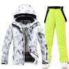 Traje de Esquí para Hombre y Mujer Traje Invierno Exterior Cálido Traje de Esquí Snowboard Doble Traje de Esquí Traje Nuevo