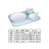 A5 melamina imitación porcelana dos colores comida rápida vajilla Minnan pies de cerdo arroz traje vajilla restaurante comercial taza de sopa tazón de sopa taza de té