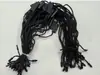 Corda de Pendurar com Fivela Dupla Vazia Inserto Duplo Corda de Etiqueta Universal Corda de Pendurar para Roupas Descartável