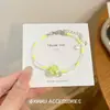 Colar de Maçã Verde Fresca Estilo Floresta com Design Doce, Moderno e Versátil, Simples e Requintado para o Dia a Dia