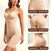 Body Moldeador Transfronterizo Europeo y Americano de Tirantes Finos Ajustado para Mujer Control de Abdomen Levantamiento de Glúteos Moldeador Postparto Cinturilla Body de una Pieza