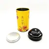 Producción de Latas de Té con Tapas Interiores Abovedadas, Latas Redondas Vacías para Almacenamiento de Té, Latas de Hierro para Té, Latas de Té Taiwanesas, Latas de Fácil Apertura