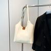 Bolsa Tote Texturizada Minimalista para Mulheres 2026 Nova Coleção Primavera/Verão Versátil de Ombro Grande Capacidade para o Dia a Dia, sob o Braço, para Mãe e Filha