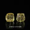 Cristal Amarelo Piezoelétrico Contas Espaçadoras de Lua e Coração Acessórios para Joias DIY Artesanato Feito à Mão Acessórios Espaçadores de Contas