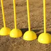 Señal de entrenamiento de fútbol, bandera de esquina de entrenamiento de baloncesto, base de inyección de agua, varilla de bobinado, obstáculo de entrenamiento de fútbol plegable