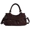 Bolso de hombro versátil para mujer estilo coreano, bolso tote casual de gran capacidad, bolso cruzado moderno y elegante, bolso tote para el trabajo