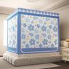 Cortina Opaca Nueva Estampada 2025 Mosquitero Tipo Cama de Tres Puertas Exclusivo para el Sudeste Asiático para Repeler y Prevenir Mosquitos