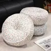 Estilo coreano Pastoral Floral Hilo de tres capas Vaporera Estera Cojín Estera Tatami Cojín para silla Cojín para silla de comedor Suave