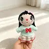 Solo Ropa de Muñeca Personaje de Dibujos Animados yu cartoon juguete de peluche ropa de muñeca linda pequeña yu exposición de arte Minnie T atuendo de vestido de gasa blanca