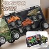 Ventas Calientes Transfronterizas Coche Contenedor de Juguete de Dinosaurio para Niños Tiranosaurio Rex Coche de Almacenamiento Coche de Retroceso Regalo para Niño