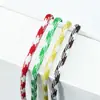 Corda Redonda de Fio Retorcido com Núcleo, 32 Fios, 150D, Baixa Elasticidade, com Pintas Brancas, para Moletom, Bolsa, Decoração de Cadarço, Cordão de Ajuste, Múltiplas Especificações