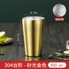 Taza de Agua de Doble Capa de Acero Inoxidable 304 de Fábrica Taza de Cerveza para Restaurante Coreano Taza de Té con Textura Martillada Taza Anticaída para Catering de Hotel