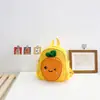 Atacado personalizado mochila infantil creche pequena Nova coreana fofa bolsa de ombro de fruta bebê Bolsa de lanche de desenho animado
