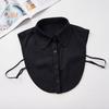 Cuello de Punto Patchwork Desmontable Estilo Coreano para Mujer, Cuello de Camisa Versátil, Cuello Decorativo, Venta Directa del Fabricante, Gran Cantidad en Stock