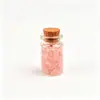 Amazon Botella de Deseos de Grava de Cristal Piedra Curativa Espécimen Mineral Piedra Semipreciosa Botella de Deriva Al por Mayor Cristal Rosa