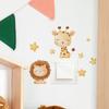 Comércio exterior leão filhote estrelas sala de estar quarto varanda interruptor adesivos embelezamento casa adesivos de parede atacado autoadesivo transfronteiriço