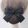 Tocado profesional con flores, redecilla para el pelo, lazo, accesorio para el cabello, tocado de enfermera de hospital, azafata de hotel, banco, trabajo de cuello blanco, horquilla
