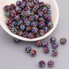 Arcilla de cerámica bola de diamante Shambhala hechas a mano cuentas sueltas DIY pulsera collar accesorios de joyería con cuentas cuentas de alta calidad