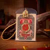 Amuleto Taoísta Longhushan estilo TikTok para atrair dinheiro, com um pingente de casa do tesouro do espírito da montanha estampado para gerar renda, a ser colocado na capa do celular ou como um cartão de talismã