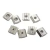 En Stock Tuerca Deslizante de Acero Inoxidable 304, Estándar Nacional/Europeo 20/30/40/45 Tuerca Cuadrada en T M3-M6