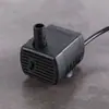 Dispensador de água para animais de estimação bomba de água silenciosa micro aquário tanque de peixes artesanato água corrente Mini pequena bomba submersível DC sem escovas