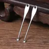 Limpiador de Oídos Antiguo de Acero Inoxidable, Cuchara para Oídos Limpiador de Oídos para Limpieza Profunda del Oído, Adecuado para Uso Doméstico, para Adultos y Niños, Borde Delgado, Cabeza Redonda, Universal