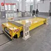 Plataforma de Carrinho RGV com Trilha Elevatória de Mesa Equipamento de Manuseio Pesado para Oficina Transporte de Giro de Materiais Carrinho Elétrico de Plataforma Plana