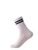 Calcetines Rayados para Mujer, de Media Pantorrilla, Primavera y Otoño, Versátiles, Antideslizantes, Invisibles, de Dos Rayas, Calcetines Deportivos Casuales, Comercio Exterior Transfronterizo