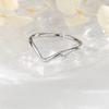 Anillo fino de diamante con diseño de personalidad INS de gato antiguo, anillo para el dedo de la comida, moda simple, anillo de diamante único en forma de V, abertura ajustable