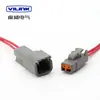 Conector de coche Dechi de 2/3/4/6/8/12 pines serie DTM arnés de cableado conector impermeable enchufe macho y hembra