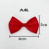 8cm Grande Arco Boneca Sapatos e Chapéus Roupas Acessórios Feitos à Mão Material DIY Brinquedo de Pelúcia Arco Decorativo