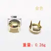 Rebites Decorativos Garra Redonda Sem Enfeites Clássicos Acessórios para Roupas de Boneca Pregos para Porta-Retratos Roupas Sapatos Bolsas Miçangas DIY Extra Pequenas