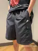 Marca de Tendencia Transfronteriza Shorts de Secado Rápido Elásticos Retro Nk Shorts de Playa Shorts Cargo Unisex Casual Ajuste Holgado