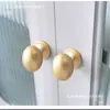 Método de puxar ovo de pombo Francês furo único oval pequena alça de puxar porta de guarda-roupa cor brilhante prata dourado simples gaveta pequena alça