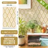Pegatinas Decorativas para el Hogar Creativas con Forma de Abanico Geométrico Estilo Nórdico Ins de 6m de Espesor para Dormitorio, Sala de Estar, Dormitorio Papel Tapiz Autoadhesivo
