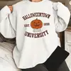 Sudadera Casual de Halloween Talla Grande, Calabaza para Mujer Talla Grande