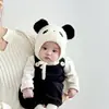 Otoño e Invierno Lindo Animalito de Peluche Gorro Grueso Cálido Gorro a Prueba de Viento Gorro de Punto para Bebé Protección para las Orejas Gorro para Bebé