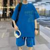 Camiseta de Manga Corta para Adolescentes Nicho Moda de Verano para Hombre Moda Suelta Casual Deportes Ropa Fresca Traje