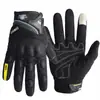 Guantes de Motocicleta Todoterreno Anticaída, Antideslizantes, Transpirables, para Carreras, de Dedo Completo para Hombres, Equipo de Verano para Motociclistas