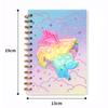 Nuevo cuaderno de espiral de burbujas de silicona de 32k, cuaderno de silicona con diseño de dinosaurio y unicornio, cuaderno de desratización.