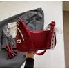 Bolso Pequeño de Nicho Estilo Francés para Debajo del Brazo para Mujer, Nuevo Bolso Cruzado Texturizado Moda 2026, Elegante Bolso de Lujo Ligero para el Trabajo y el Viaje