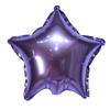 Globo de película de aluminio estrella de cinco puntas de 18 pulgadas decoración de cumpleaños diseño de salón de bodas sellado automático tablero Star Light globo de helio vacío flotante