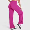 Pantalones de Yoga Amazon para Mujer, Pantalones Largos Rectos de Cintura Alta, Corte Holgado, Ropa de Yoga Adelgazante, Ropa Deportiva para Exteriores y Fitness para Mujer
