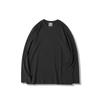 Camiseta de Manga Larga Shuiyun de Algodón a Prueba de Tres Cosas para Hombre y Mujer Nueva Camiseta de Manga Larga Otoño e Invierno con Cuello Alto Camiseta Base Blanca Resistente a Salpicaduras Manchas de Agua