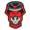 Diapositivas para zapatos de equipo de bomberos de dibujos animados, accesorios para zapatos, decoraciones de zapatos tipo zueco de goma blanda de PVC, zapatos de jardín para niños, hebillas de zapatos DIY, transfronterizo